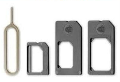 Adaptador Chip Micro Nano Sim Iphone 3 4 4s 5 Ipad Mini